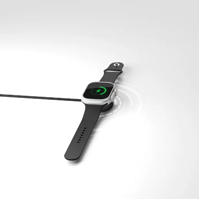 Powerology Braided Type C Watch Charger 5W 1.2M 4ft High Quality